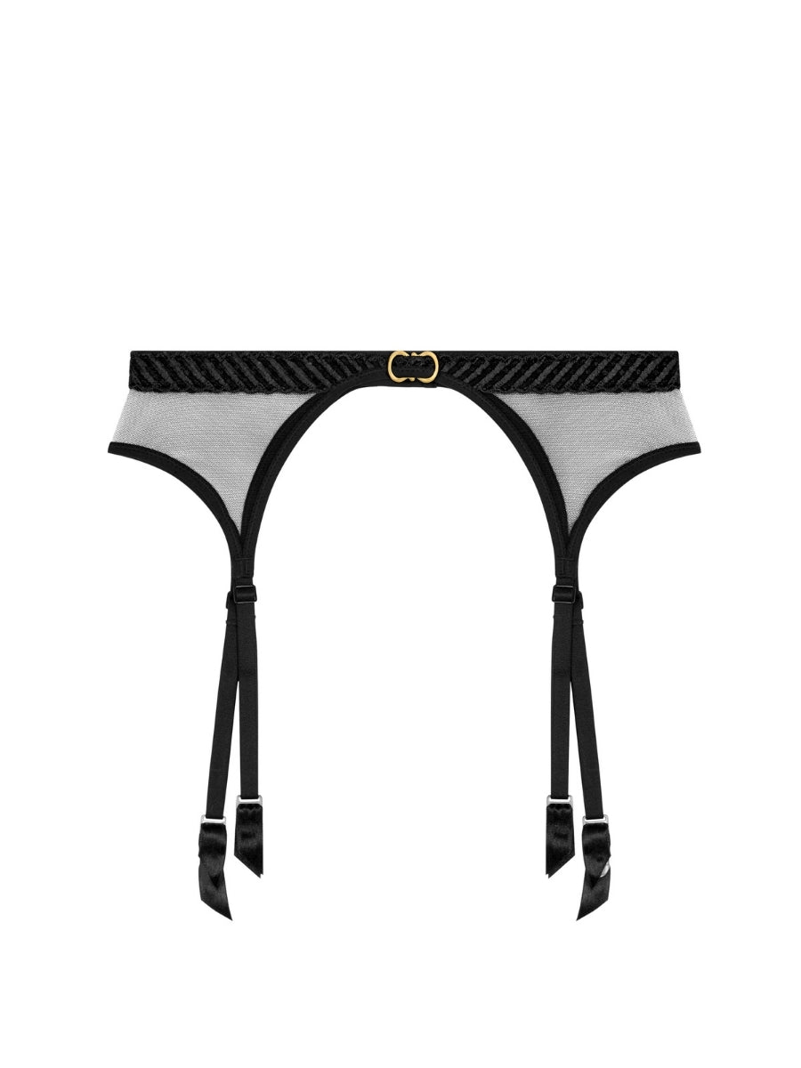 Sheer Emotion Suspender Belt