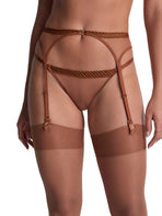 Sheer Emotion Suspender Belt