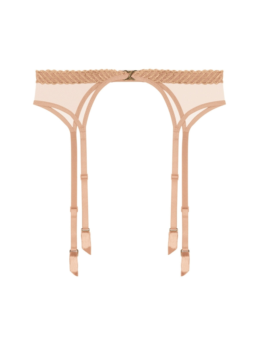 Sheer Emotion Suspender Belt