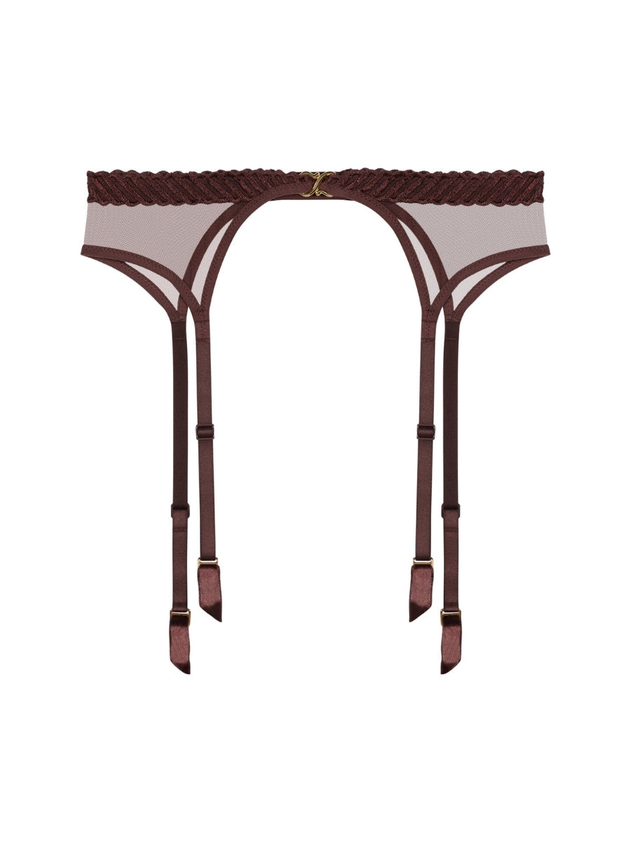 Sheer Emotion Suspender Belt