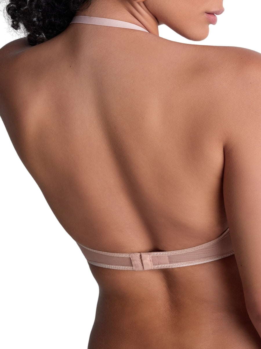 Sound of Heart Triangle Bralette - Lavender Aura