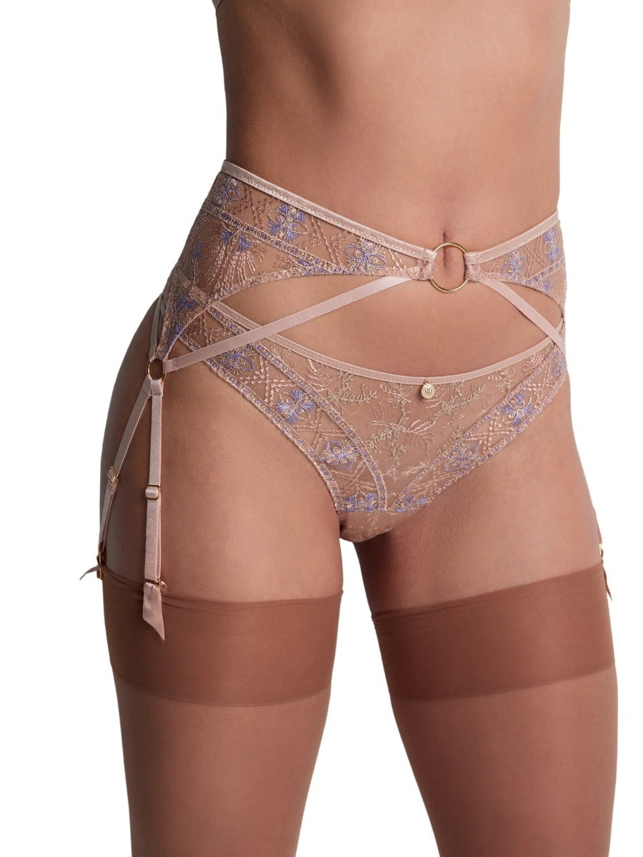 Sound of Heart Suspender Belt