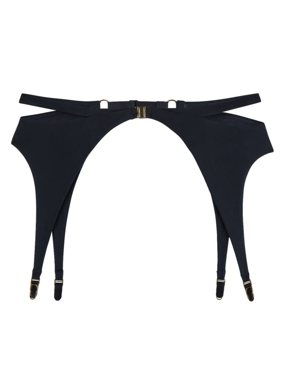 Sumptuous Waves Suspender Belt