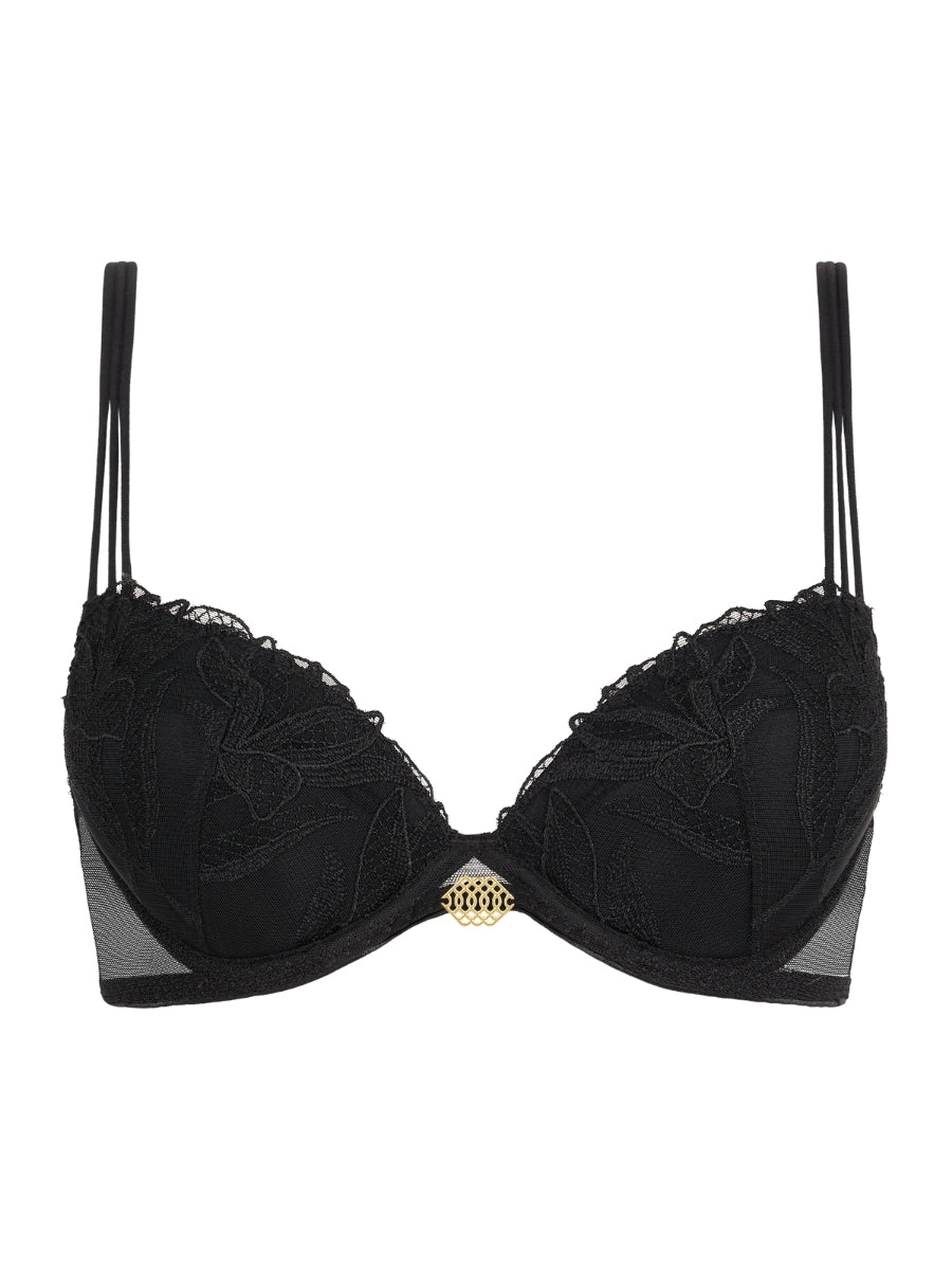 Sweet Euphoria Moulded Push Up Bra - Black