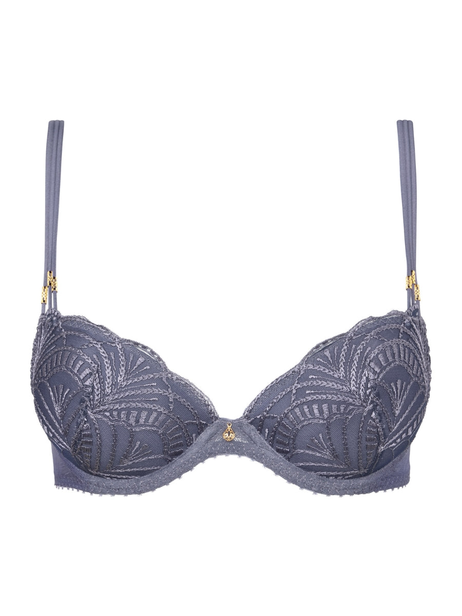 Vibes Moulded Push Up Bra - Denim