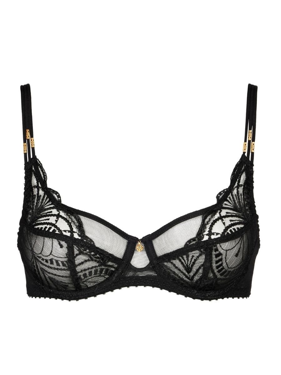 Vibes High Apex Full Cup Bra - Black
