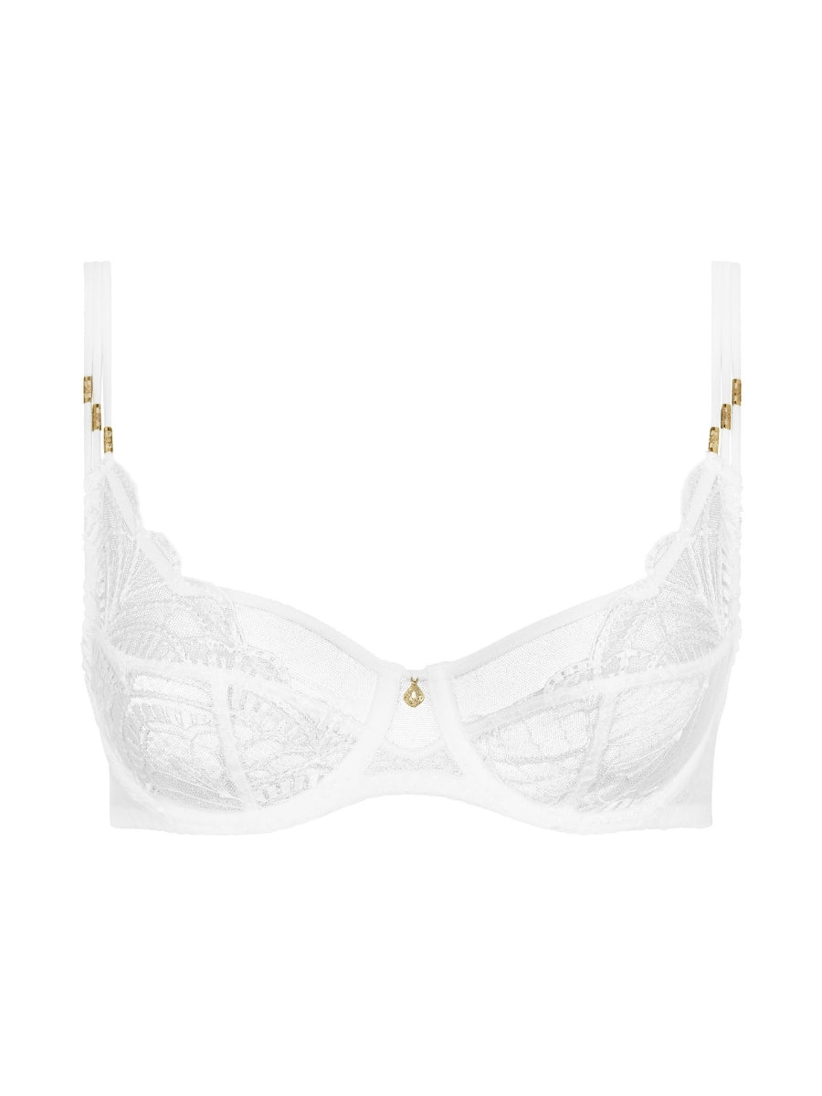 Vibes High Apex Full Cup Bra - Pearl