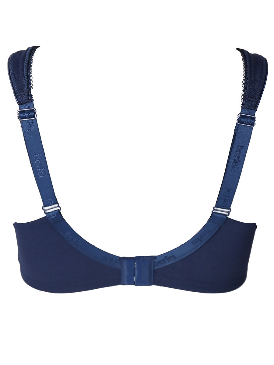 Beauty Stripe Smoothing Bra - Deep Blue