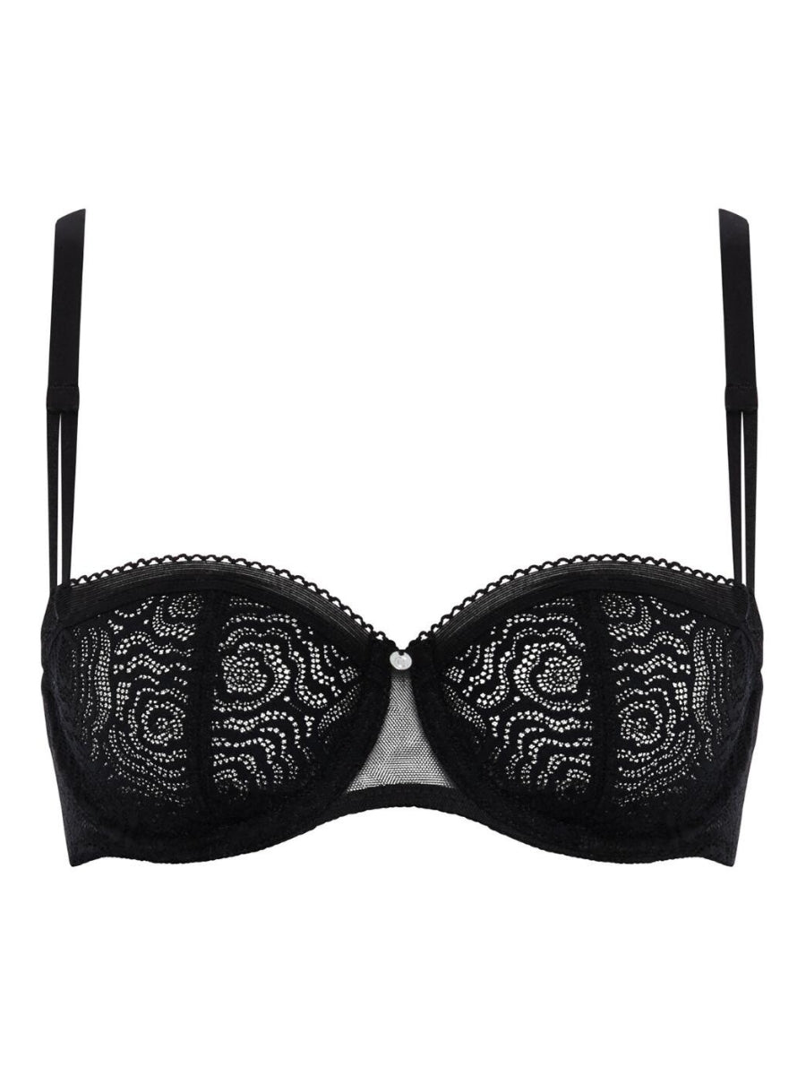 C Jolie Half Cup Bra - Black