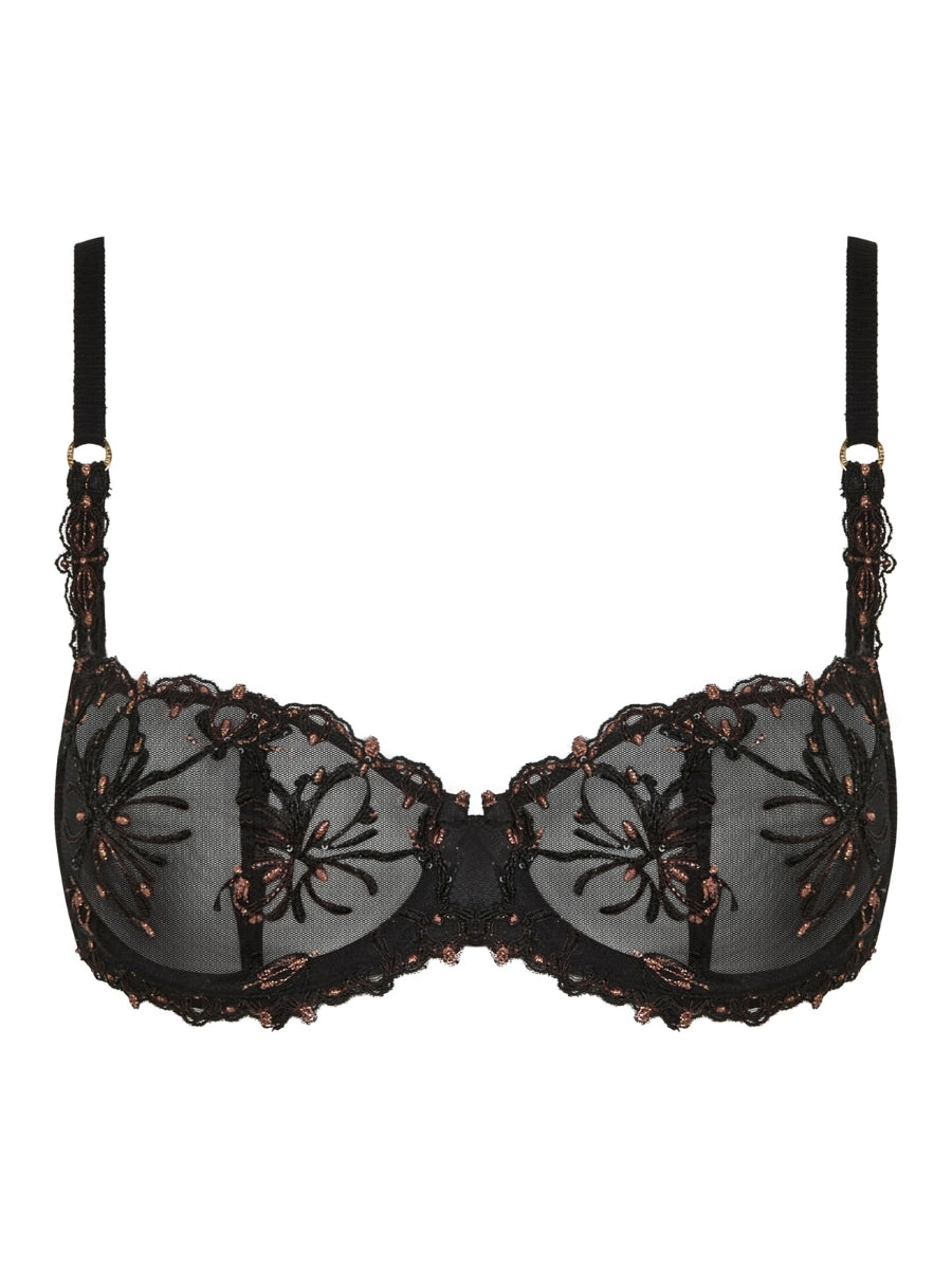 Champs Elysees Balconette Bra - Dazzling Black