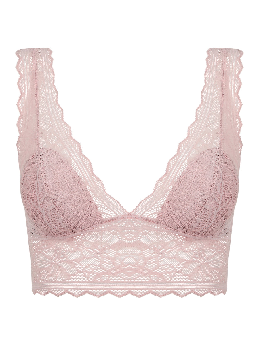 Easy Feel Floral Touch Wirefree Triangle Bralette