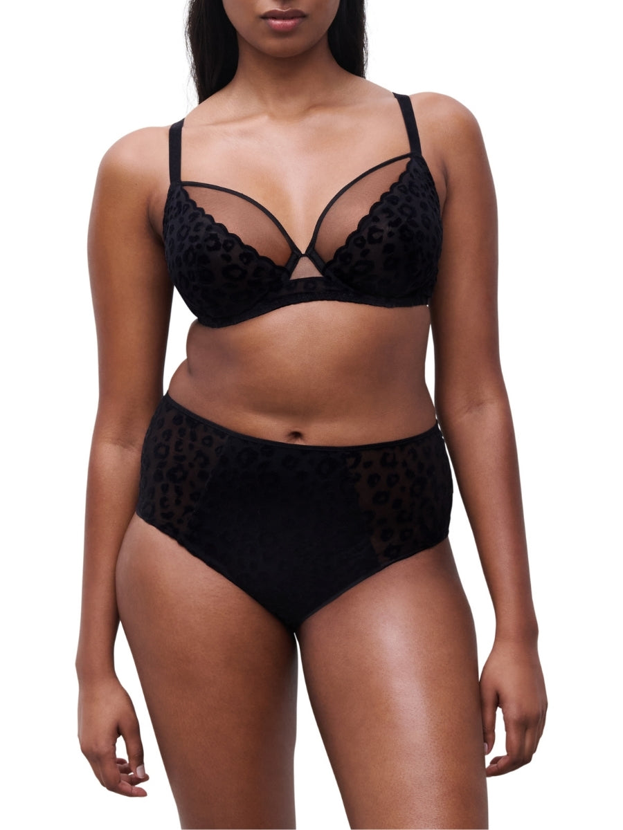 Girls Covering Full Cup Bra - Black