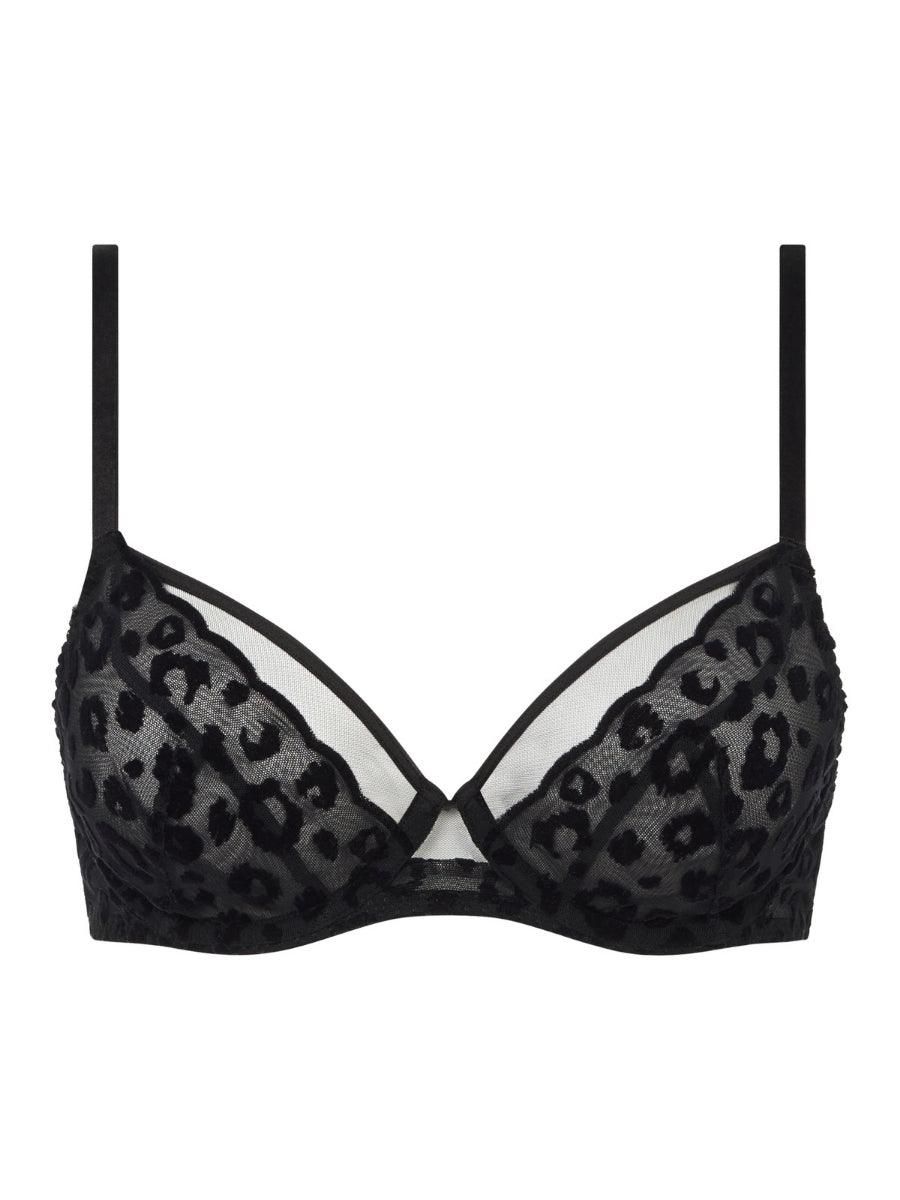 Girls Covering Full Cup Bra - Black