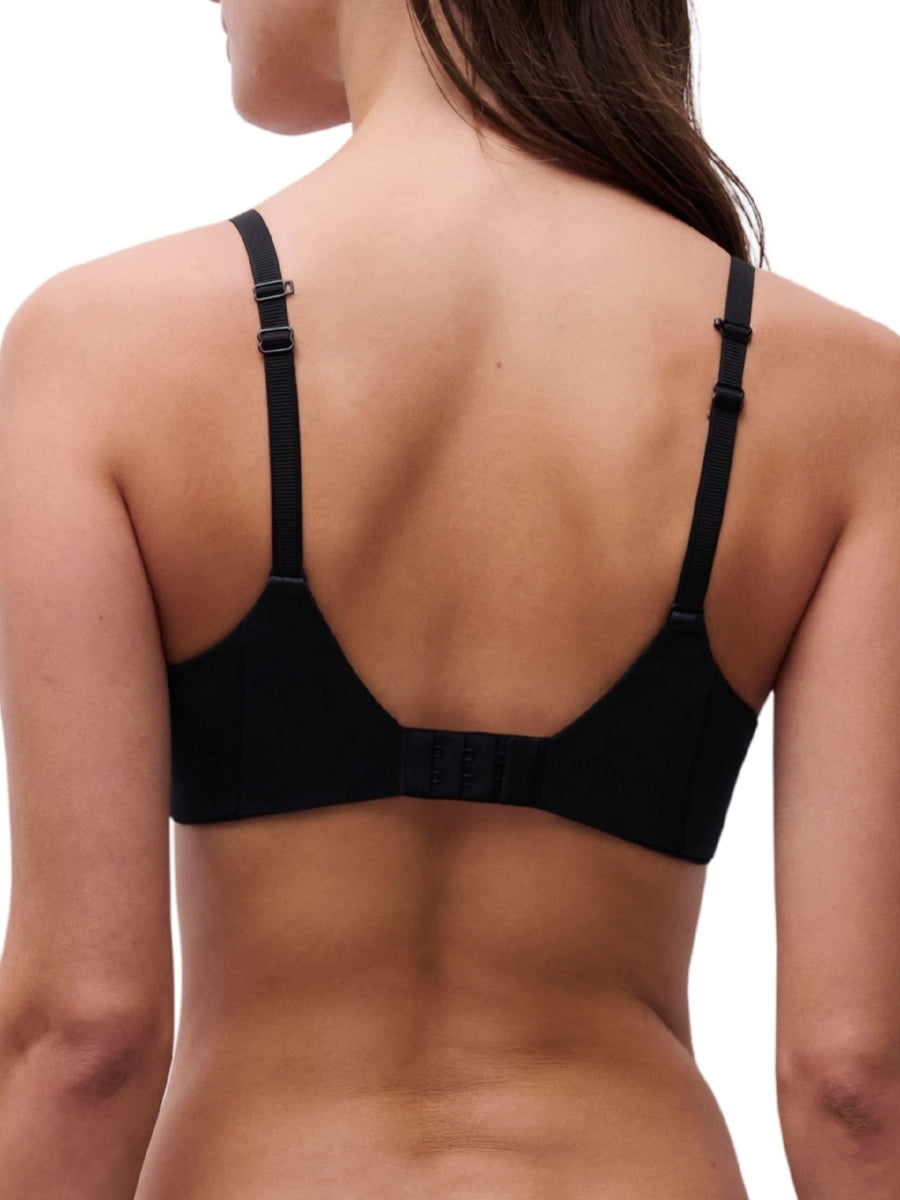 Glaze Plunge T-Shirt Bra - Black