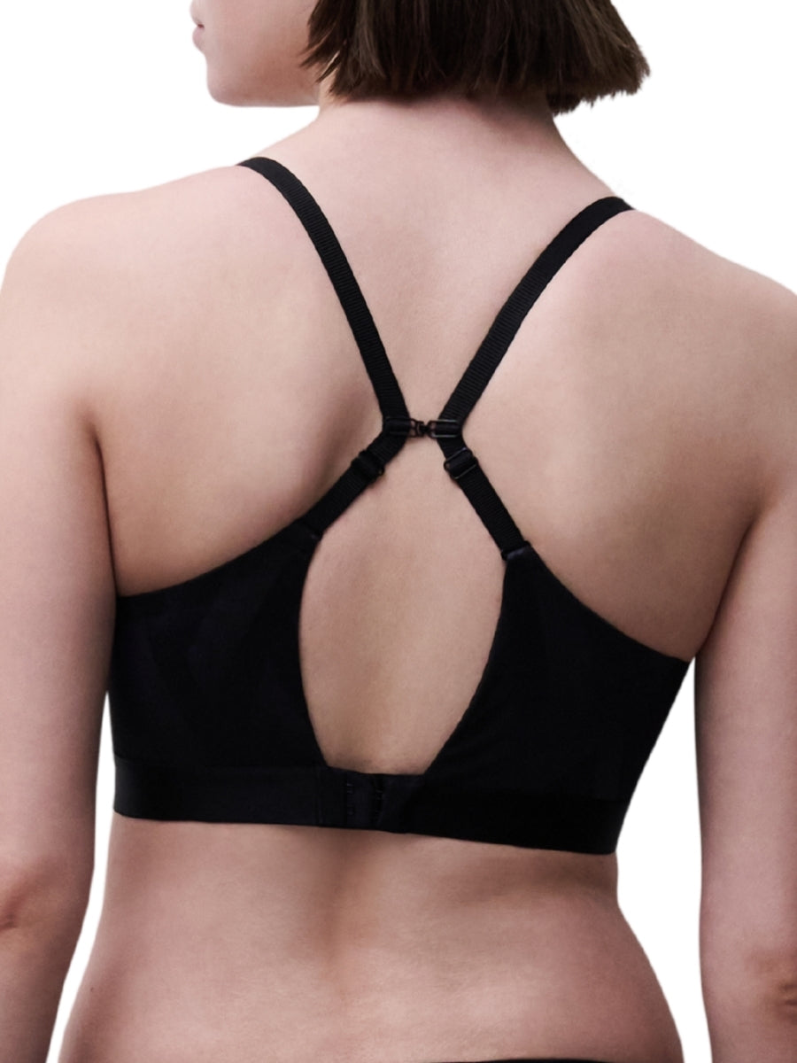 Glaze Wirefree Support Bra - Black