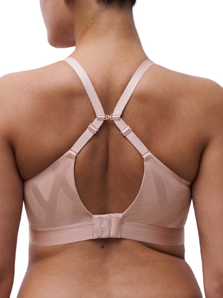Glaze Wirefree Support Bra - Dusky Pink