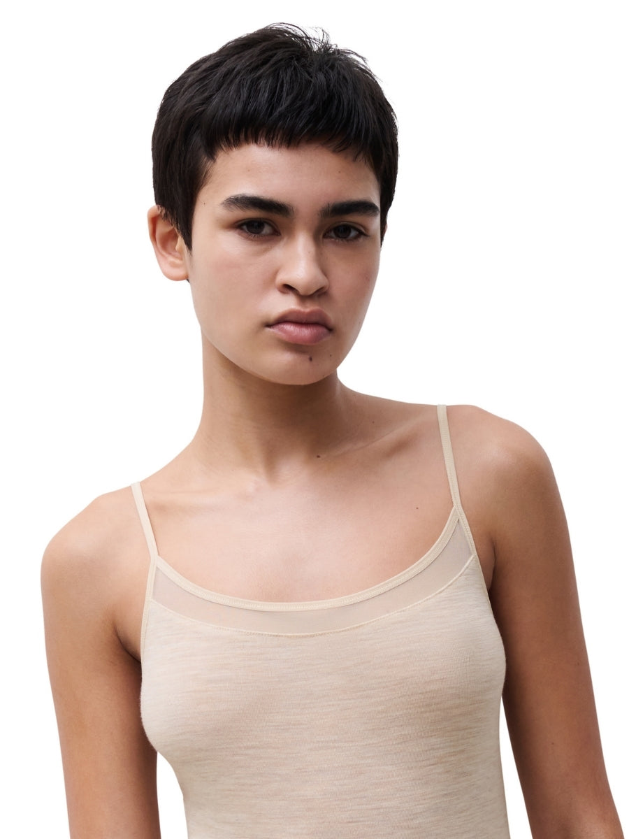 Juliana Thermal Camisole - Heather Nude