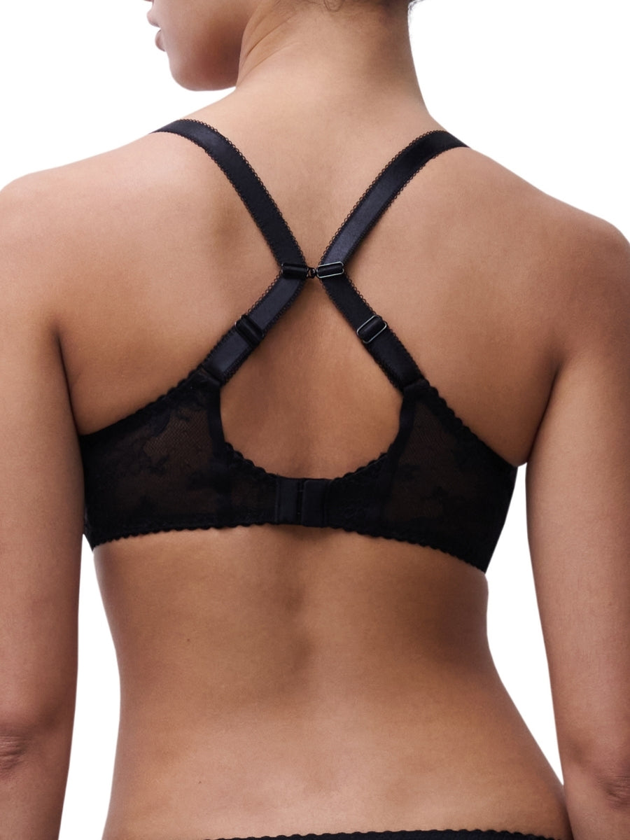 Kiss Covering Full Cup Bra - Black