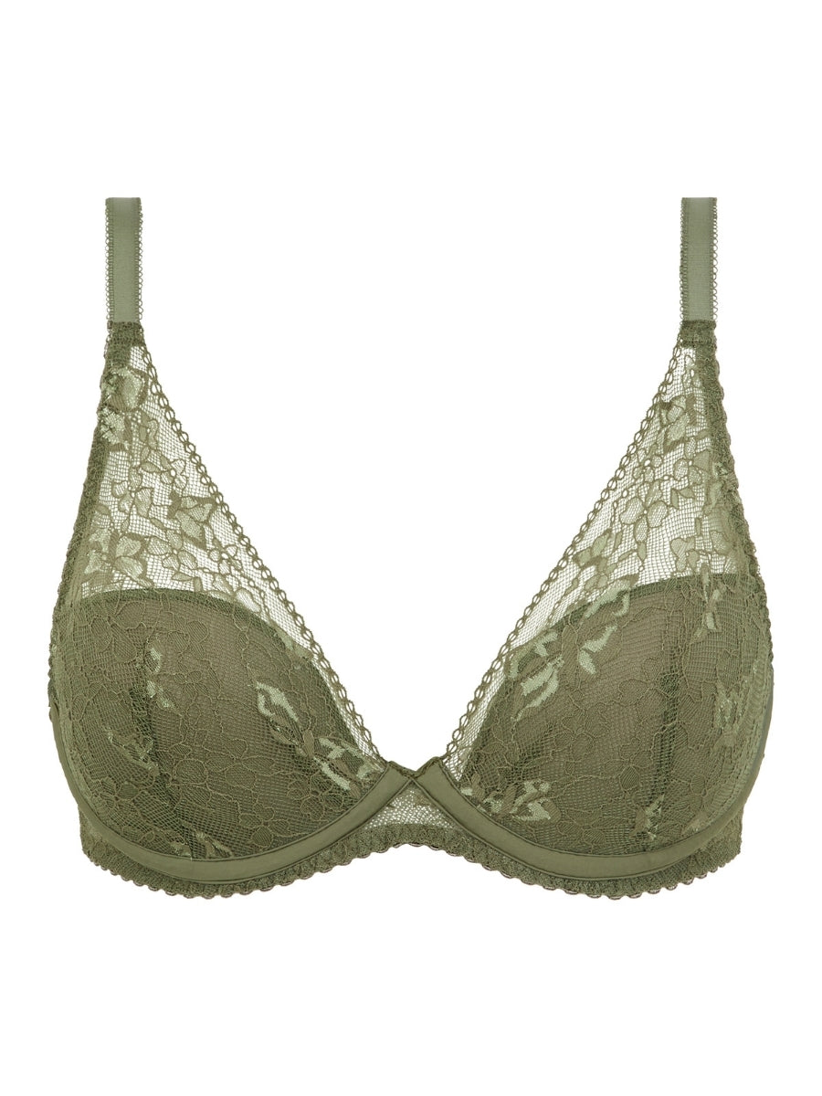 Kiss Plunge T-Shirt Bra - Khaki