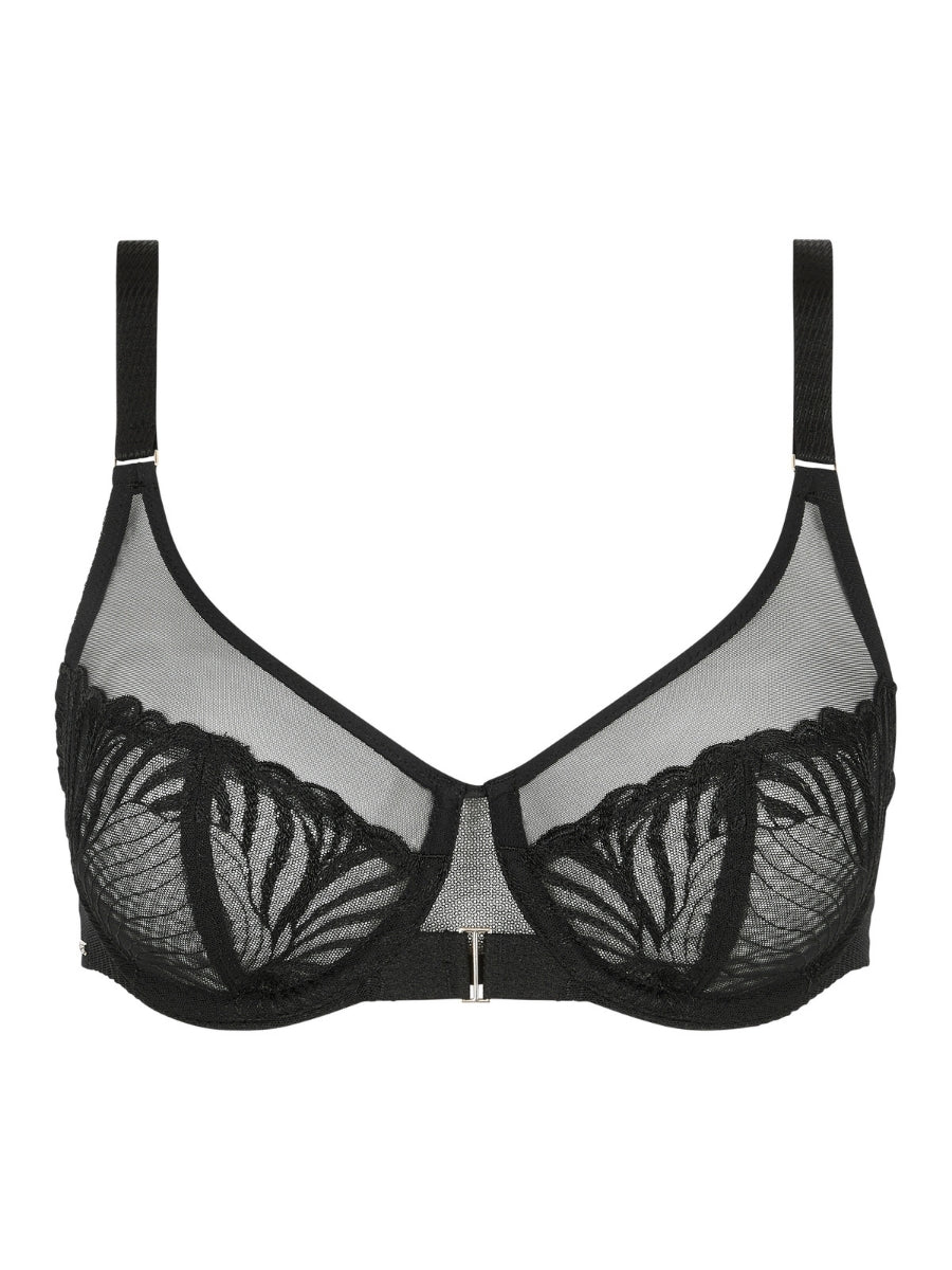 Legend Very Covering Full Cup Bra - Black