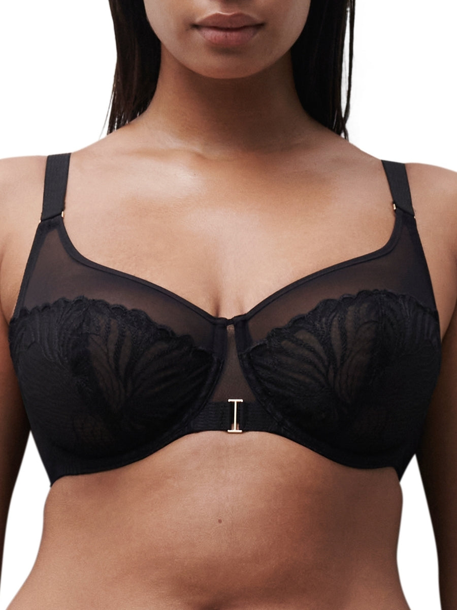 Legend Very Covering Full Cup Bra - Black