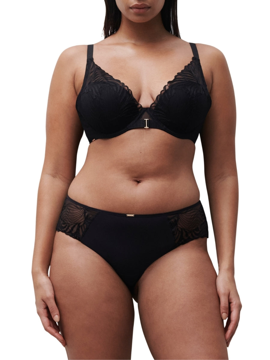 Legend Plunge T-Shirt Bra - Black
