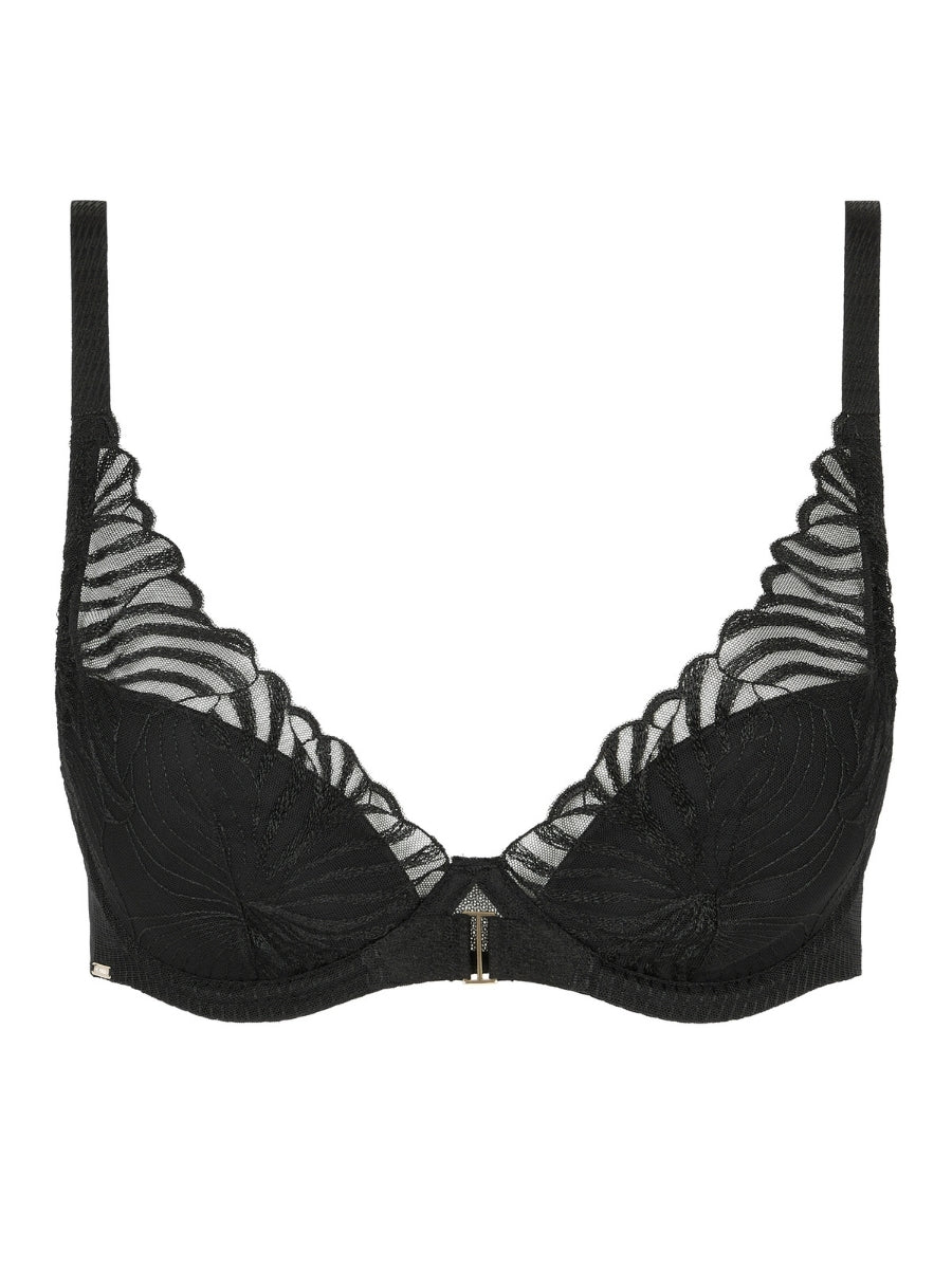 Legend Plunge T-Shirt Bra - Black