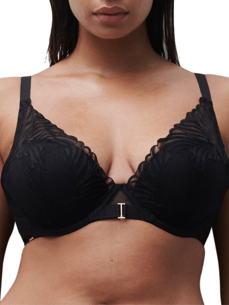 Legend Plunge T-Shirt Bra - Black