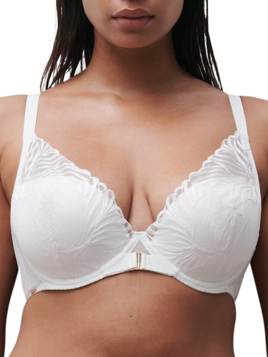 Legend Plunge T-Shirt Bra - Milk