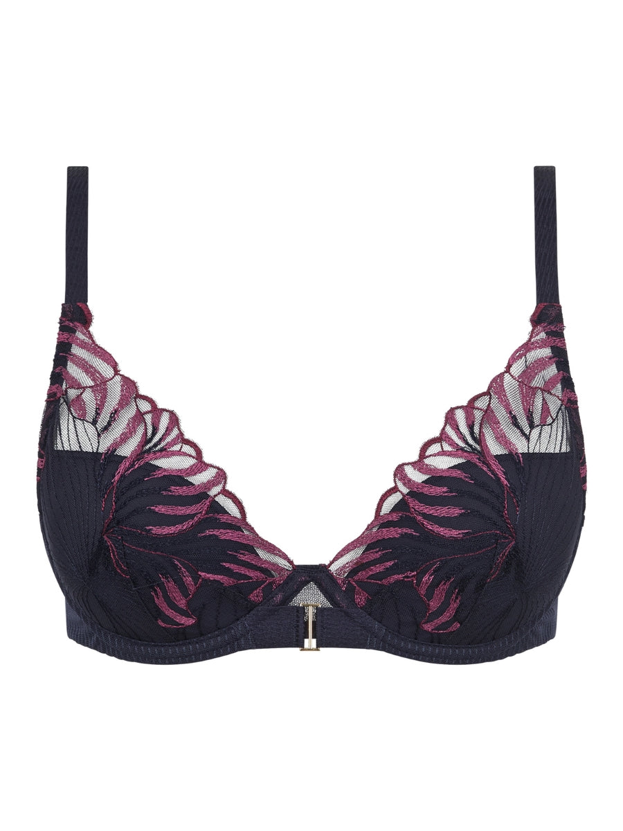 Legend Plunge T-Shirt Bra - Ocean Aurora