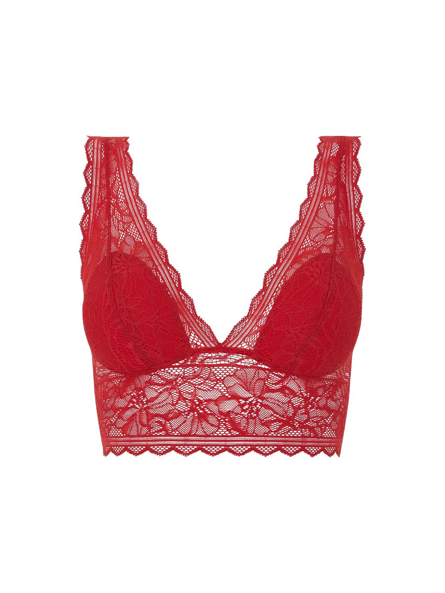 Easy Feel Floral Touch Wirefree Triangle Bralette