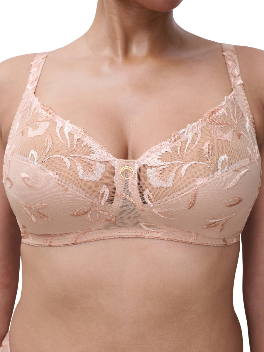 Majestic Wirefree Support Bra - Soft Pink