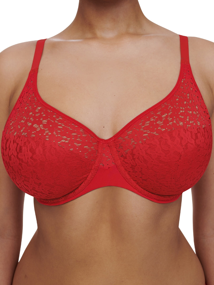 Easy Feel Norah Covering Moulded Bra - Poppy Red