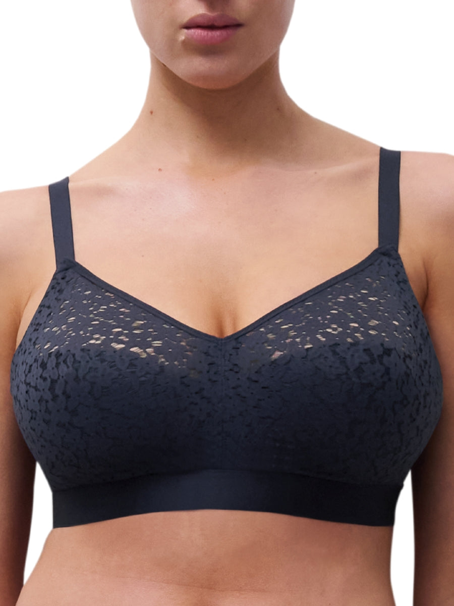 Easy Feel Norah Wirefree Support Bra - Ultramarine Blue