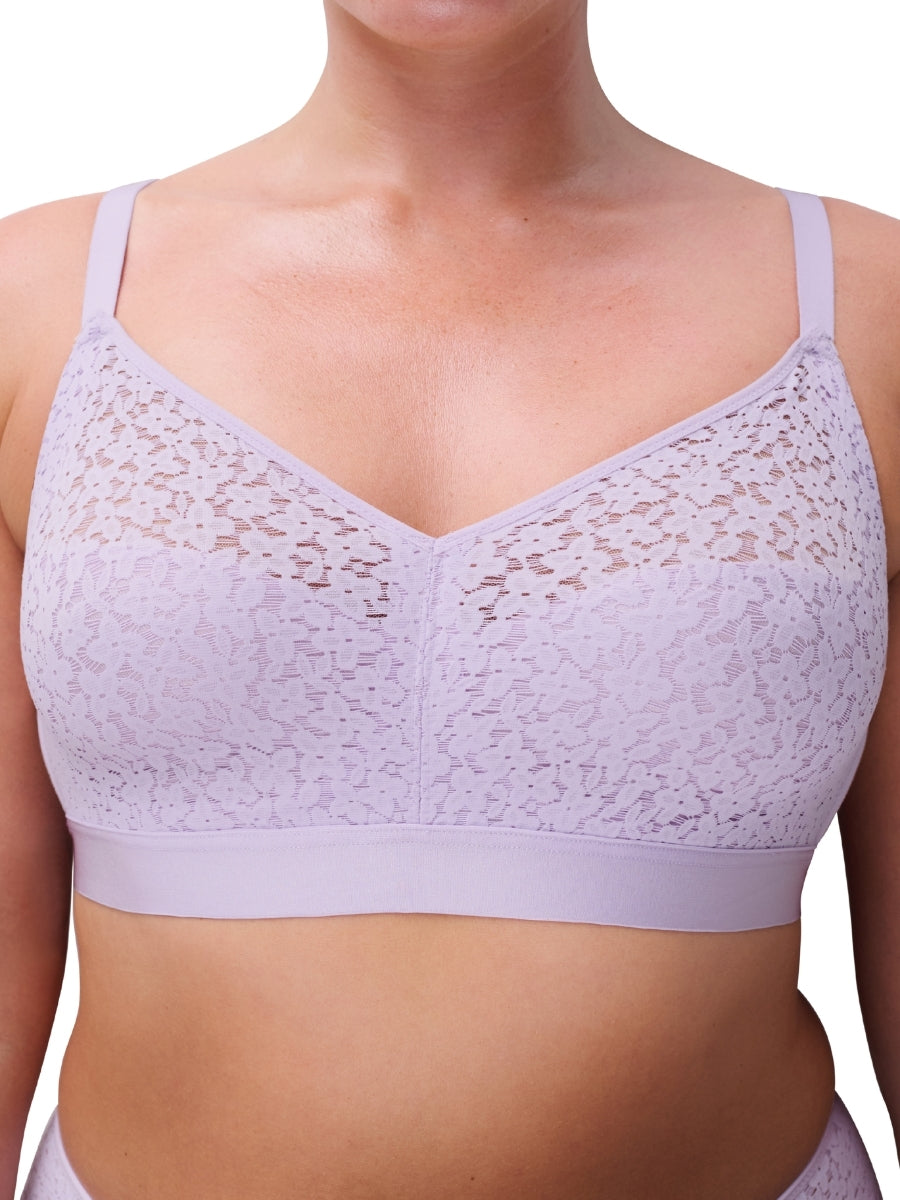 Easy Feel Norah Wirefree Support Bra - Lilac