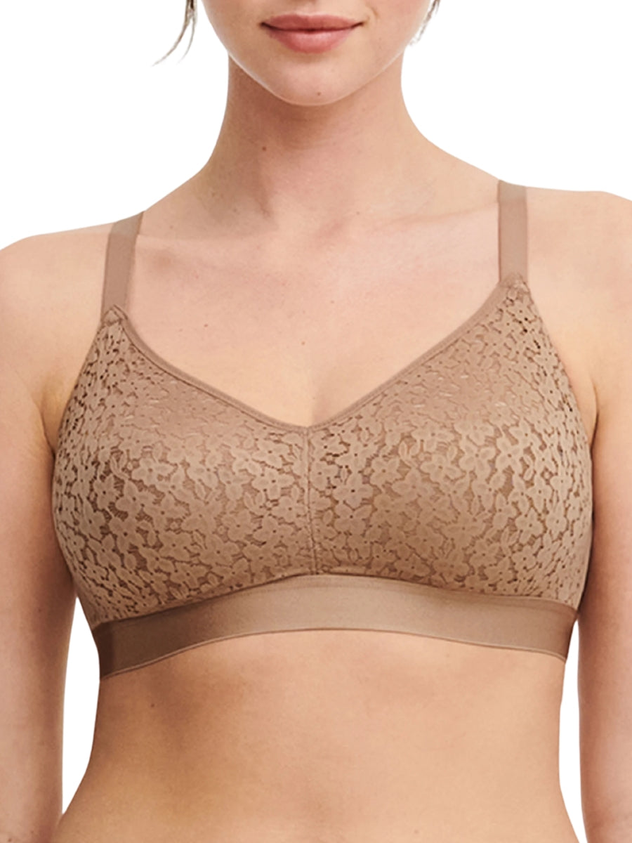Easy Feel Norah Wirefree Support Bra - Coffee Latte