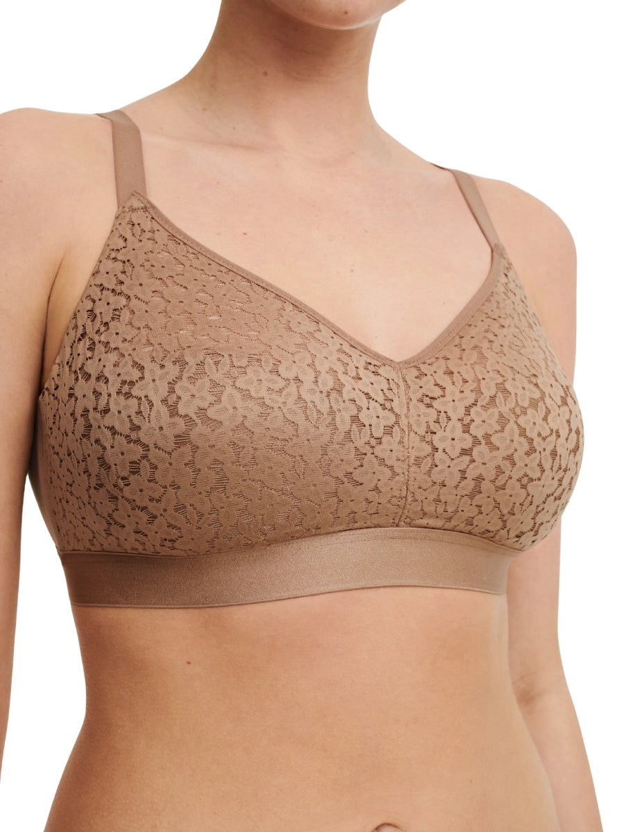 Easy Feel Norah Wirefree Support Bra - Coffee Latte