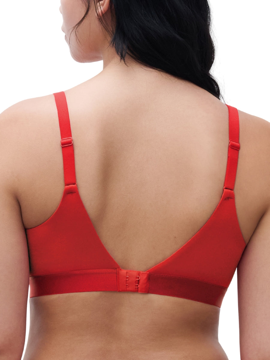 Easy Feel Norah Wirefree Support Bra - Poppy Red