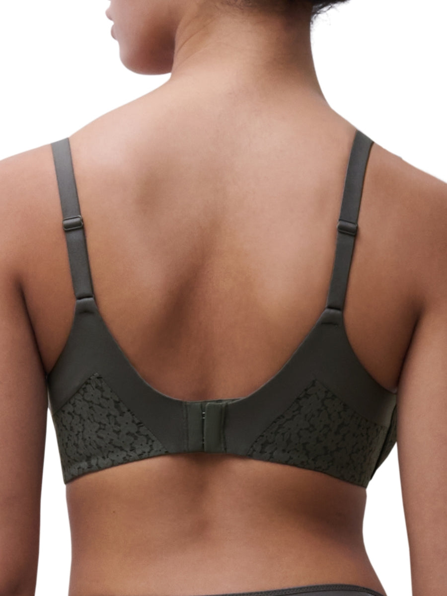 Easy Feel Norah Covering Full Cup Bra - Clay Green