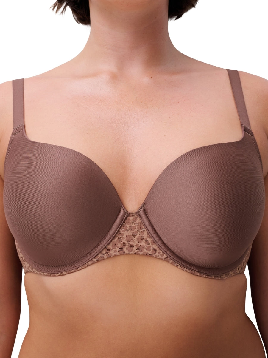Easy Feel Norah Covering T-Shirt Bra - Wild Brown