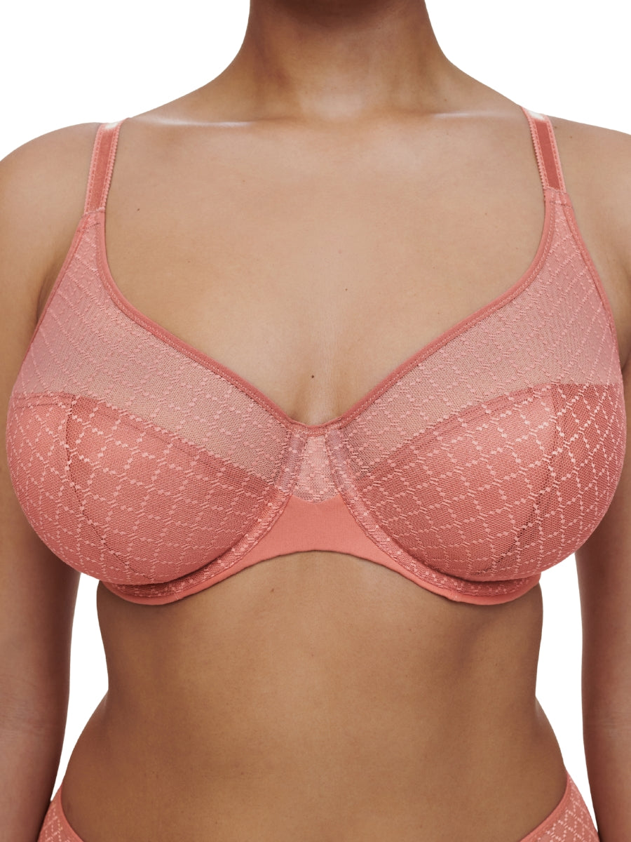 Norah Chic Covering Moulded Bra - Rose Canyon