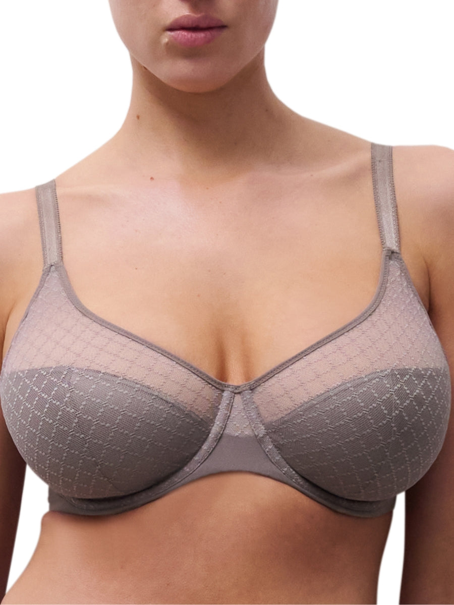 Norah Chic Covering Moulded Bra - Bronzed Taupe