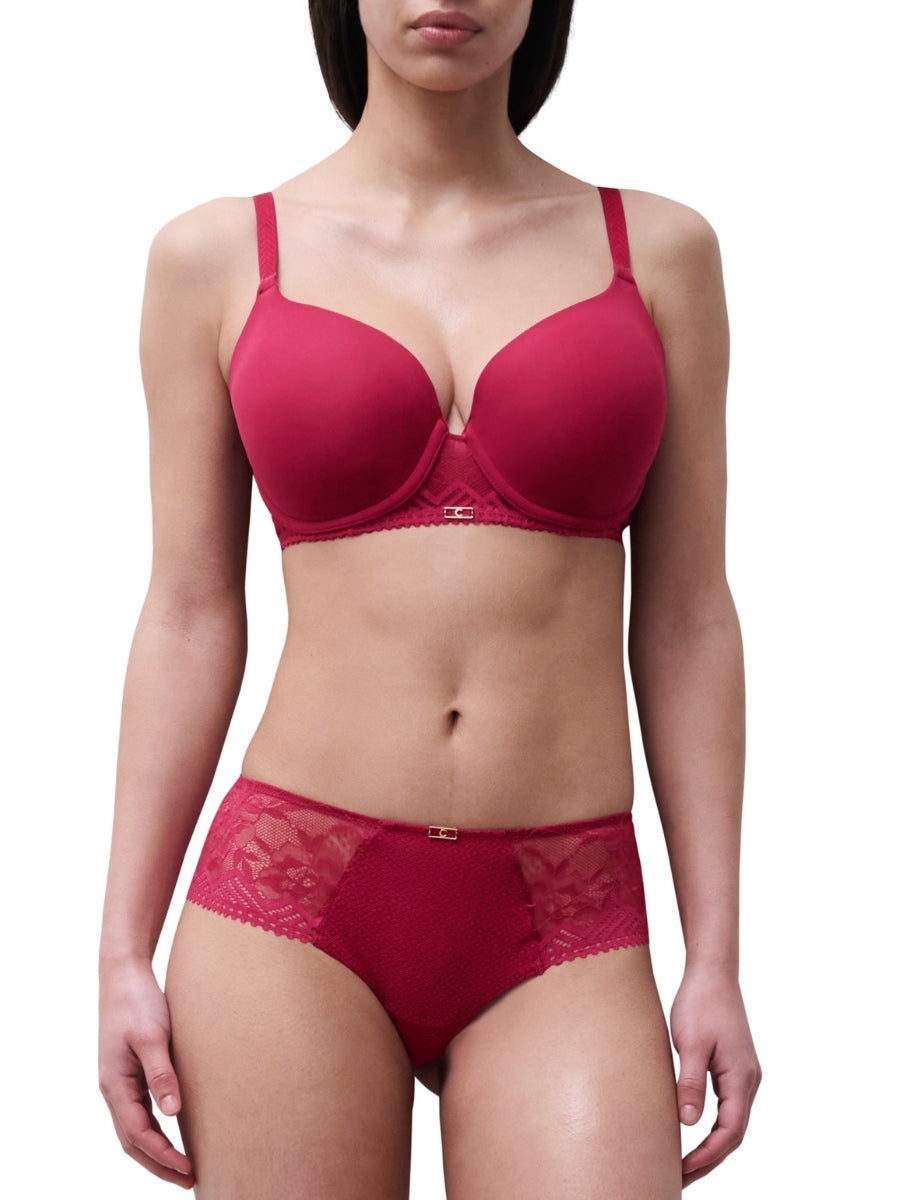 Origins Covering T-Shirt Bra - Cranberry