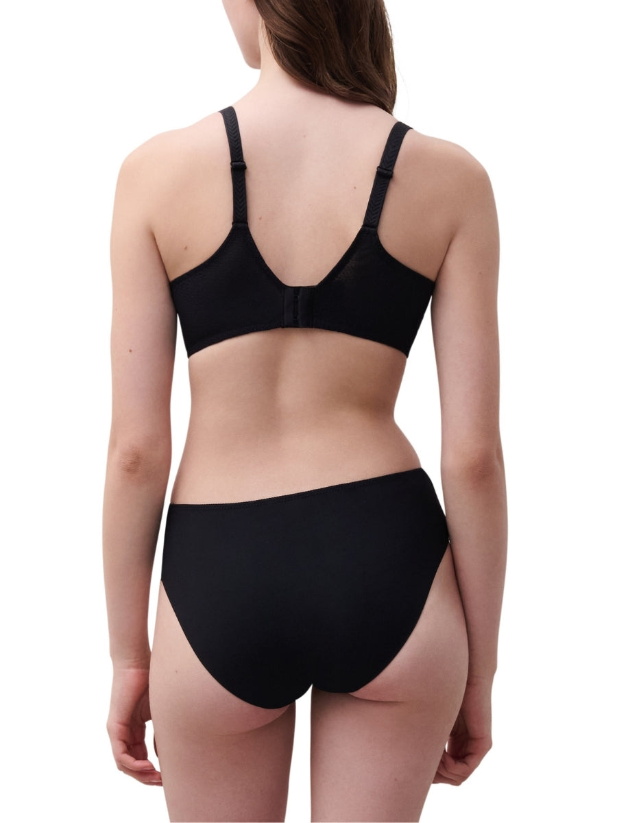 Origins Plunge Spacer Bra - Black