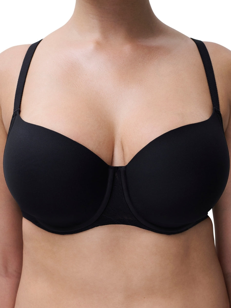 Osmose Covering T-Shirt Bra - Black