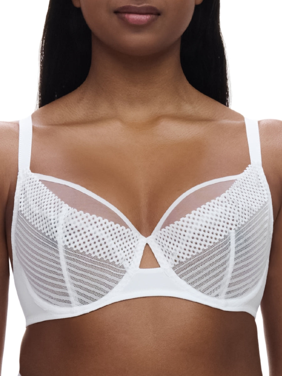 Play Covering Full Cup Bra - White
