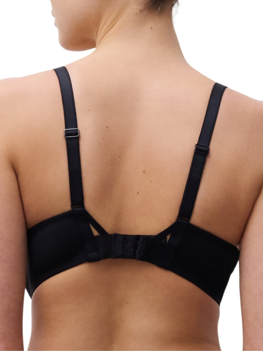 Play Covering Full Cup Bra - Black