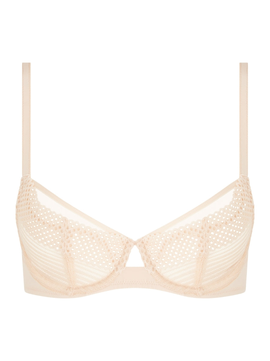 Play Covering Full Cup Bra - Golden Beige