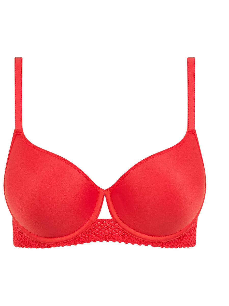 Play Memory Foam T-Shirt Bra - Red Cocktail