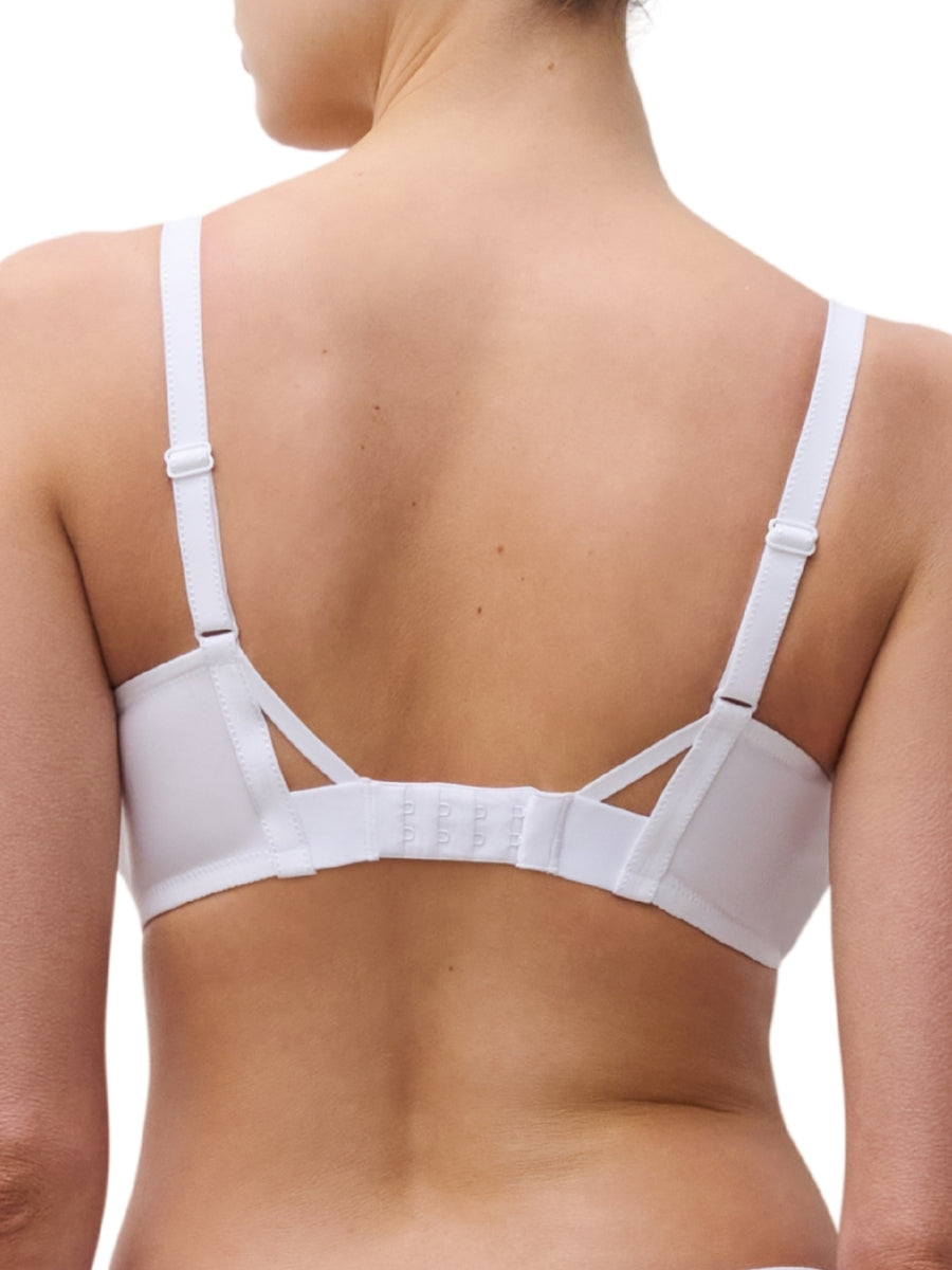 Play Plunge T-Shirt Bra - White